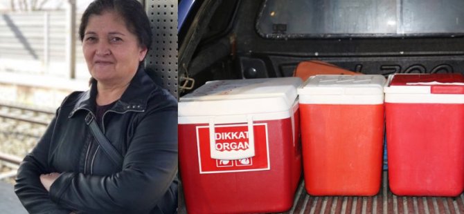 Gurbetçi kadının organları 3 kişiye can verdi