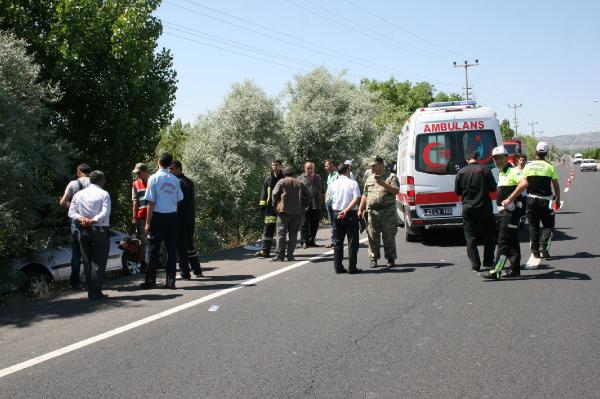 Elazığ'da trafik kazası: 7 yaralı