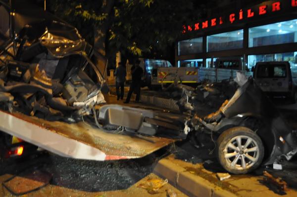 Otomobil takla attı: 1 ölü, 2 yaralı