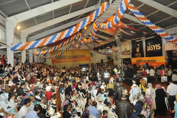 Darıca'da çoşkulu sünnet şöleni