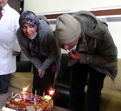 İlik nakli olduğu günü, doğum günü saydı