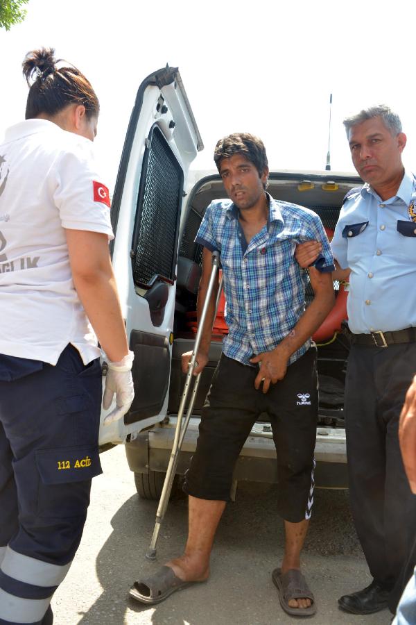 Tedavi için gittiği hastaneden firar etti evinde yakalandı