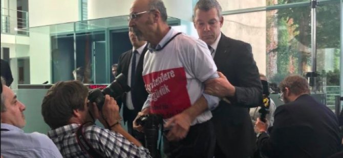 Erdoğan-Merkel toplantısında gerginlik