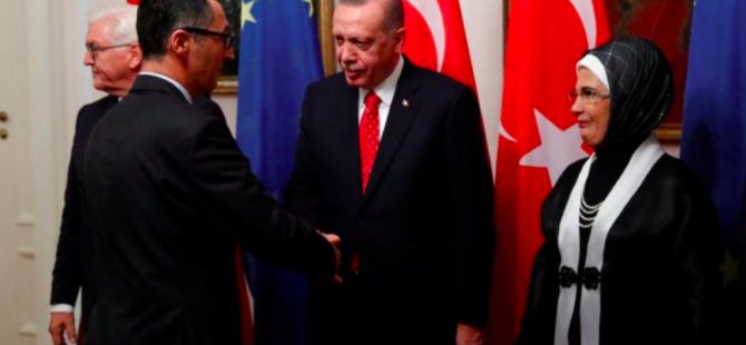 Erdoğan'a şaraplı menü