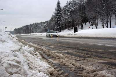 Bolu Dağı'nda kar durdu, yollar temizlendi