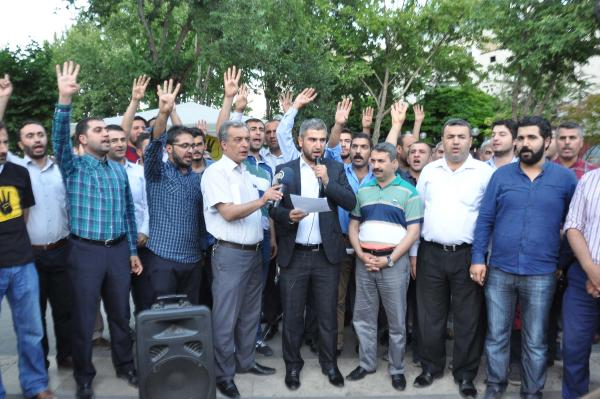 Adıyaman'da Mursi'ye verilen idam cezasının onanmasına tepki