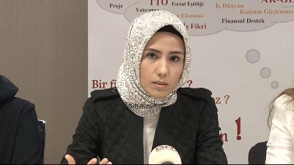 Sümeyye Erdoğan "Kadın Girişimcilik Kampı"nı tanıttı