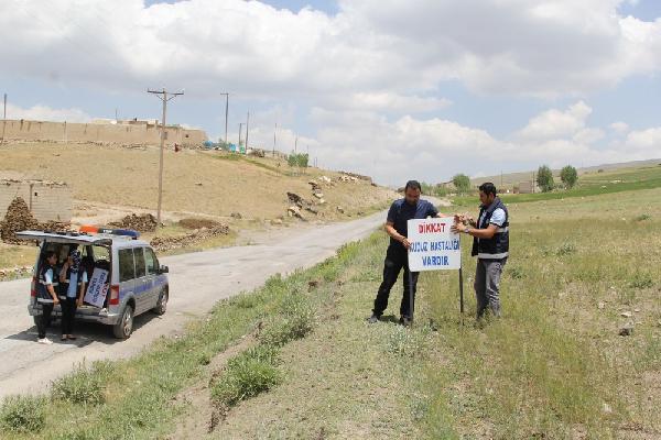 Başkale’de bir mahallede 6 ay kuduz karantinası