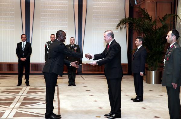 Kenya Büyükelçisi’nden Güven Mektubu