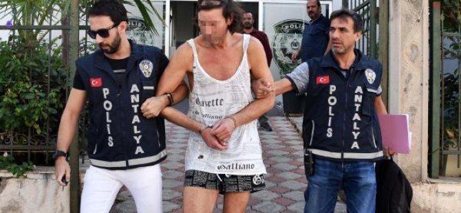 Alman turist aç kalınca villayı soydu