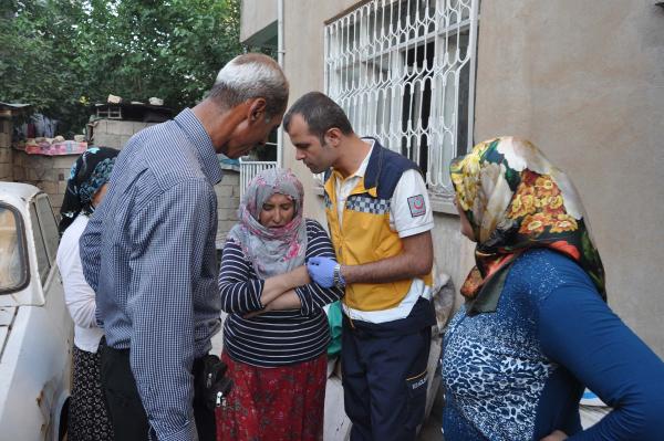 Adıyaman'da tek katlı evde yangın