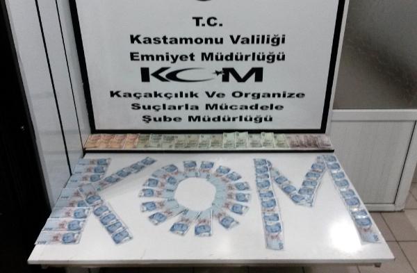 Kastamonu'da sahte paraya 3 tutuklama