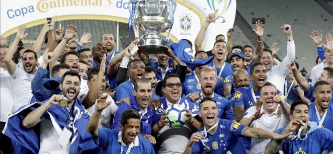 Brezilya Kupası'nı Cruzeiro kazandı