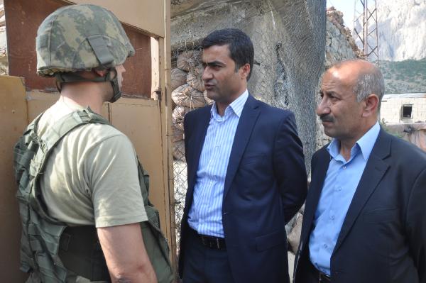HDP Milletvekili ve STK temsilcileri Dağlıca'da incelemelerde bulndu