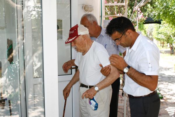 O gidemeyince hizmet ayağına getirildi