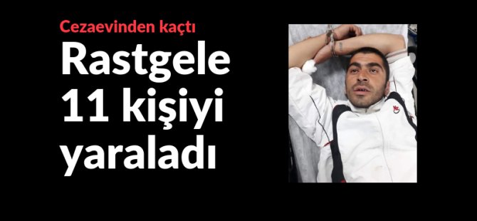 Durduk yere 11 kişiyi bıçakladı
