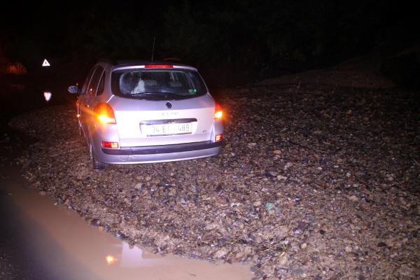 Zonguldak-İstanbul yolunda heyelan