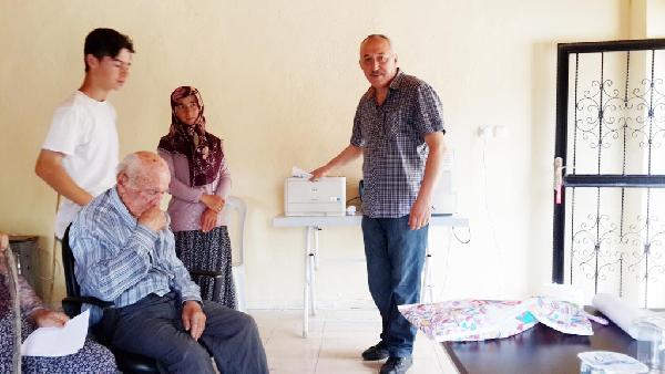 Köylüler kemik taramasından geçirildi