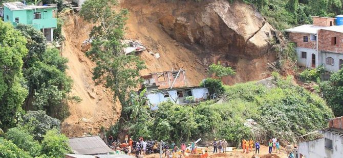Brezilya'da toprak kayması: 5 ölü