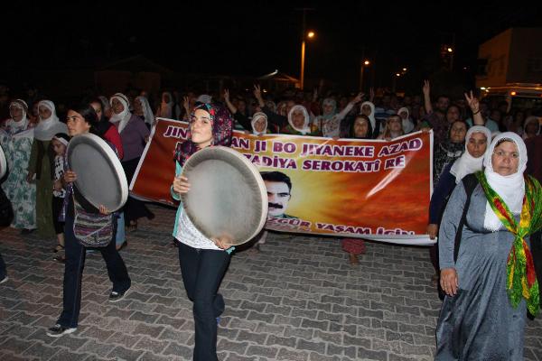 HDP'den Nusaybin'de 'Öcalan'a özgürlük' yürüyüşü