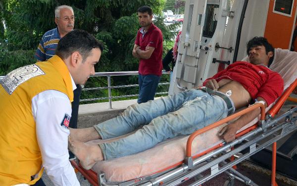 Kayseri’de yıldırım çarpan mevsimlik işçi ağır yaralandı