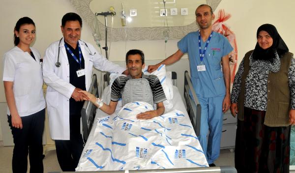 Kalbinden tek seansta dört ameliyat geçirerek sağlığına kavuştu