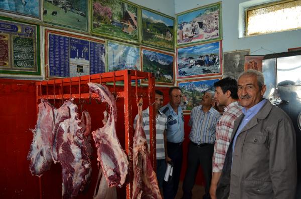 Adilcevaz’da kasaplar denetlendi