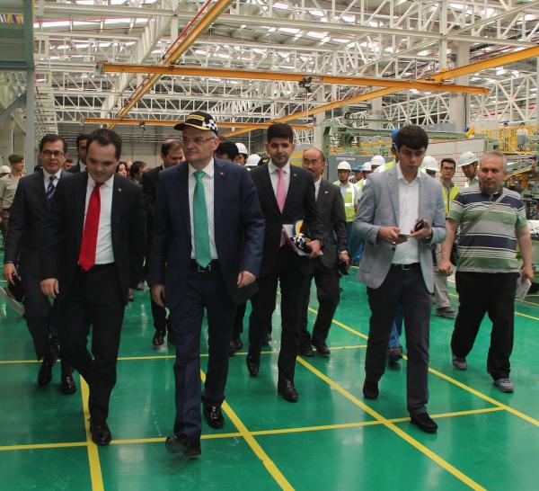 Çankırı'da Japon ortaklı lastik fabrikası seri üretime başladı