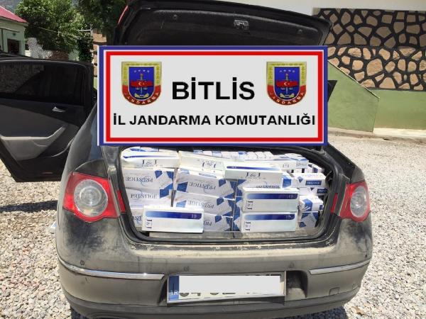 Jandarmadan kaçak sigara operasyonu