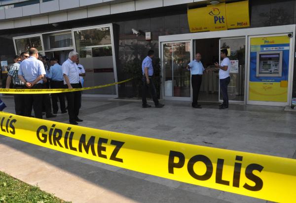 Tıraş köpüklü PTT Şubesi soygunu