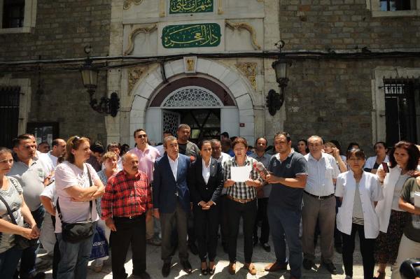 Darülaceze'de mobbing eylemi