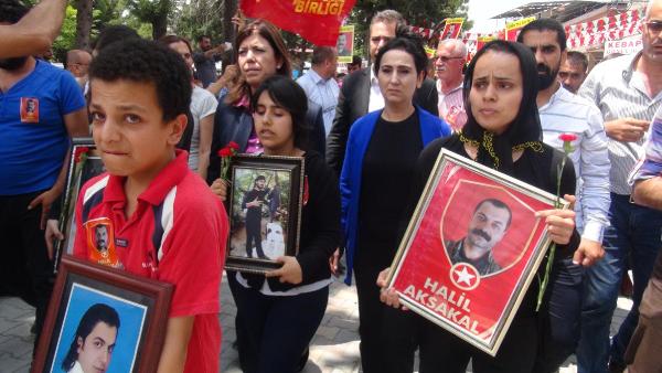 Tealbyad'da öldürülen YPG'li Hatay'da toprağa verildi