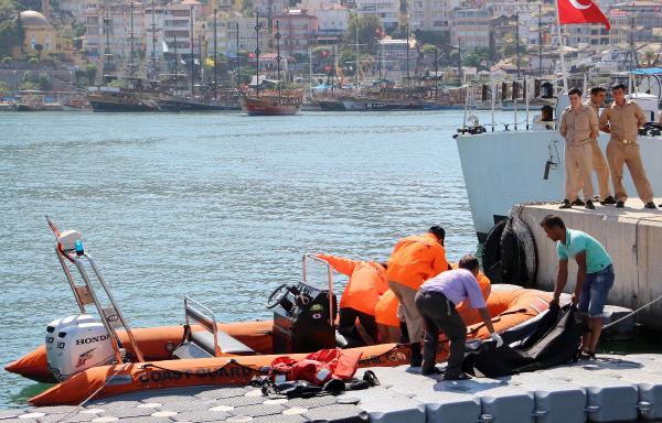 Alanya'da denizde ceset bulundu