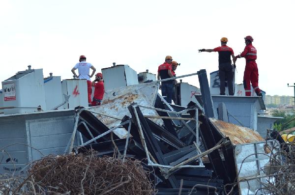 Romanya’dan gelip Bursa’da arama-kurtarma tatbikatı yaptılar
