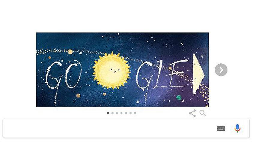 Google meteor yağmurunu unutmadı