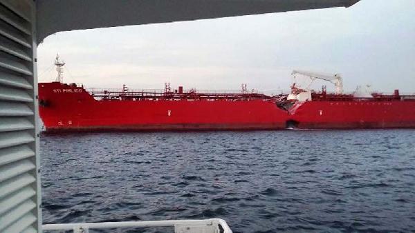 Gelibolu önlerinde yolcu gemisiyle tanker çarpıştı (2) - yeniden