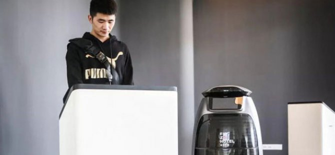 İlk yapay zeka oteli açıldı