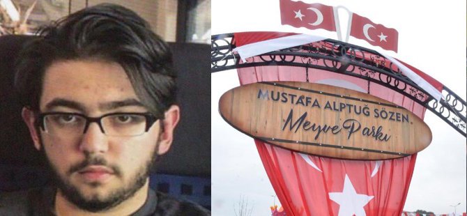 Kahraman Türk gencin ismi parka verildi