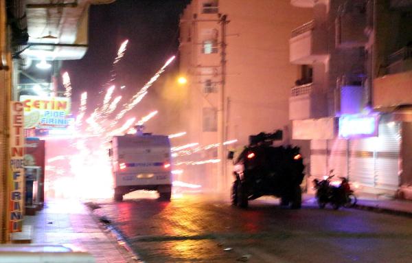 Nusaybin'de IŞİD protestosundan sonra olaylar çıktı