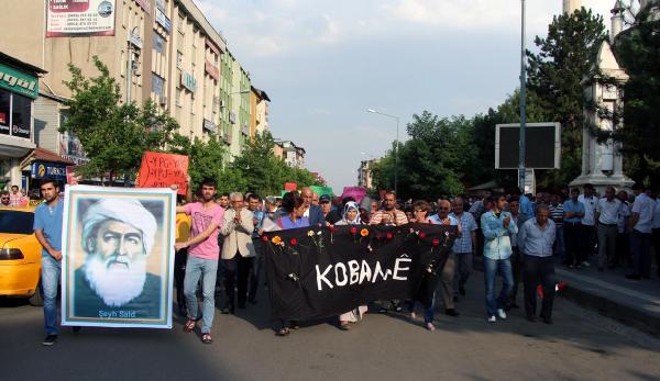 Bingöl'de Kobeni protestosu