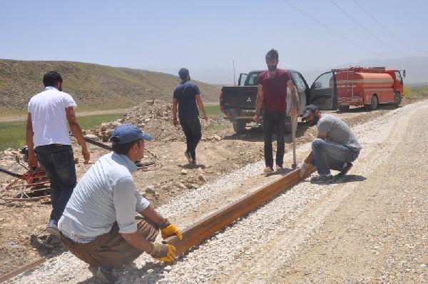 Köylülerin beton yol isyanı