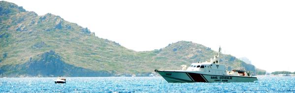 Jet-ski ile umuda yolculuk Sahil Güvenlik'e takıldı