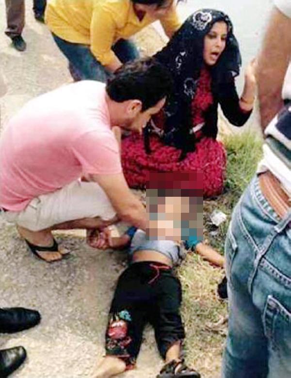 Sulama kanalına düşen 3 yaşındaki çocuk yaşam savaşı veriyor
