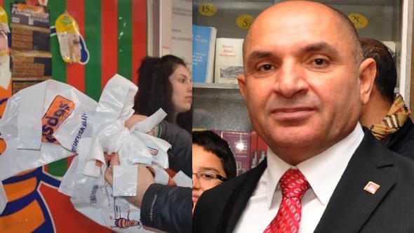 CHP: Poşetlerden logolar kaldırılsın