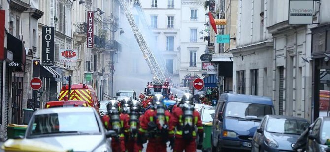 Paris'te patlama: Ölü ve yaralılar var
