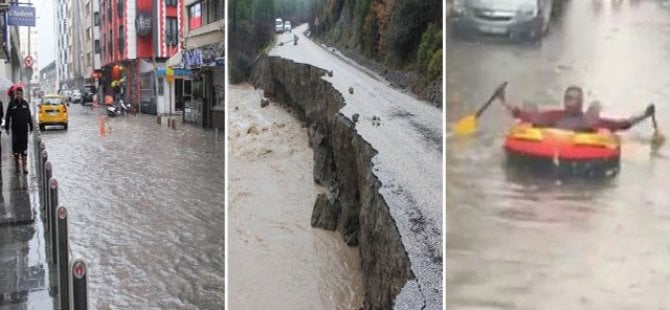 Bir aylık yağmur 3 günde yağdı