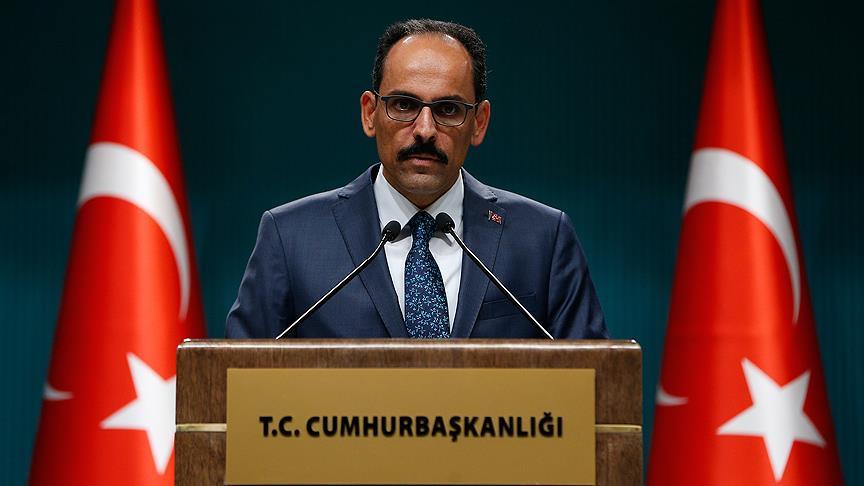 İbrahim Kalın: 2023'e kadar seçim yok