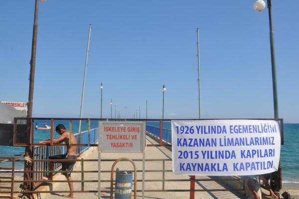 Kabotaj Bayramı'da tekne sahiplerinden eylem