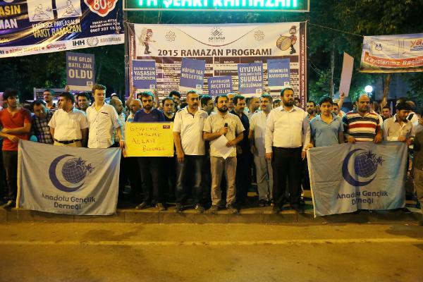 Adıyaman'da Uygur Türkleri için gıyabi cenaze namazı