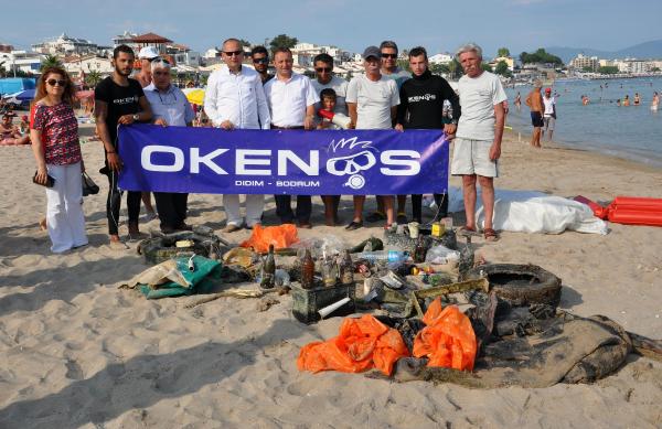 Didim'de Kabotaj Bayramı'nda deniz dibi temizliği